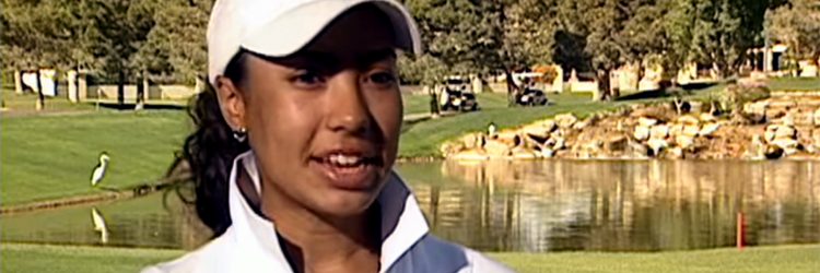 Cheyenne Woods follows in uncle Tiger’s footsteps
